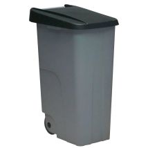 Bidone Denox 85 Litri Impilabile Ruote Larghe