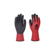 Großer Ecolatex-rouge-latexhandschuh Größe 9 3l