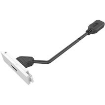 Techconnect3 HDMI-Modul – HDMI 1.4 Wandplattenmodul für TV – Übertragung von HDMI- und Audiosignalen