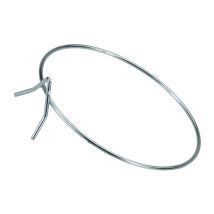 Soporte para maceta de pared zincado 20 cm – Acero – 22x22x8 cm – Fabricación nacional en España