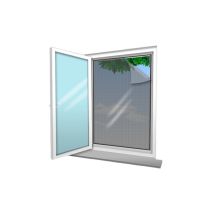 Confortex Fensterbildschirm - 100x100 Cm - Schwarz
