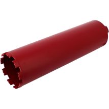 GT MARKET – Corona diamantata Ø 116 mm per carotatrice – Diametro di perforazione: 116 mm, Lunghezza di perforazione: 400 mm, Altezza dei denti: 10 mm