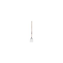 Fourche À Fumier 4 Dents Robuste, Manche Pomme 135cm - Spear & Jackson
