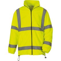 Giacca Yoko In Pile Hi-vis Giallo S
