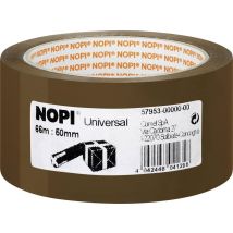 Cinta De Embalaje Universal 66m X50mm Marrón (por 6)