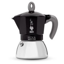 Moka Induction 4 Tazze 0006934 Tipo Di Prodotto Moka Capacità 0.9 L Quantità Per Pacco 1 Pz Italia Nero. - Bialetti