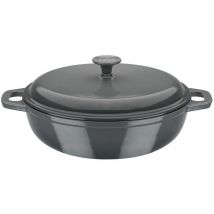 Gsw Gusseisenbräter Grau 30 Cm 4,5 Liter
