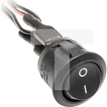 Interruptor Gtv 12v 3a Con Cables 0,1m Negro