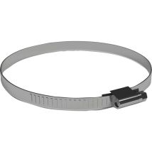 Optimairo Schlauchschelle 110-130mm Rohrschelle, Stahlblech Verzinkt