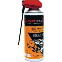 RUNPOTEC – Lubrificante per cavi in bombola da 400 ml – Schiuma di alta qualità, resistente all'acqua