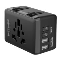 Adattatore Da Viaggio Blitzwolf Bw-ta1 4 In 1 20w Usb