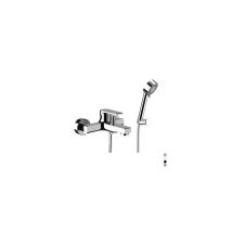 Monocomando Vasca Esterno Con Accessori Linea Artic Misura: Visual Inox
