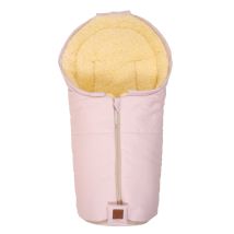[neuwertig] B-ware Kaiser Emma Lammfell Fußsack Für Babyschale Waffle Rose 0 Bis 12 Monate Größe 0