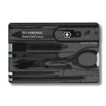 Victorinox – SwissCard Classic Multi-Tool – 10 Functions – Compact Wallet Size – Durable ABS/Cellidor – Ideal for Everyday Carry