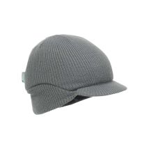 Casco contra golpes B.3 Beanie gris – Protección adicional – Material: acrílico elástico, ABS – Aprobado EN 812