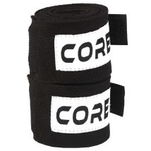 Core Boxbandagen 2,5x250cm, Schwarz