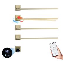 Esip - Radiador Toallero Eléctrico 75w Bajo Consumo Toallero Eléctrico, Inteligente Wifi De Temperatura Constante Toallero Calentado Para Baño, 
