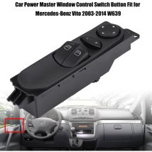Botón Interruptor Principal De Control De Elevalunas Eléctrico Para Mercedes Benz Vito 2003-2014 W639