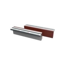 Magnet-Schonbackenpaar 125 mm – Aluminium – 140 mm – 30 mm – 250 g