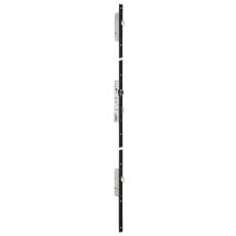 Assa Abloy - Cerradura 3 Puntos Tf3 Con Elevación 45mm Stremler Axe 30 U24x6mm Acero Inoxidable - Perno De Loro De 1/2 Vuelta - 6570.45.c