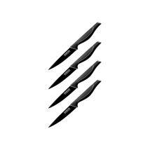 Ensemble De 4 Couteaux D'Office 24 Cm Nirosta Black Edition