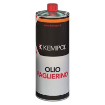 Olio Paglierino Rosso LT.1 – 8024435100304 – Nutriente per Legno – 1L – KEMIPOL