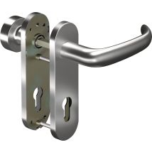 Ogro - Poignée Porte Fs Core+8999/3020/7051k Alu.al D/k Ts 38-63mm Pz Rd Gauche/droite