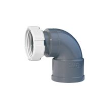 Codo Codo 87o30" De Unión Con Tuercas Loca - Riuvert Medidas: 1.1/4"