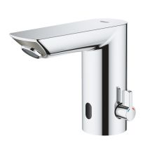 Grohe 36451000 Baucosmo E Infra-red Electronic Basin Mixer 1/2inch With Mixing Device And Temperature Limiter - Chrome