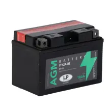 Batería De Moto 10ah 12v Lp Lt12a-bs