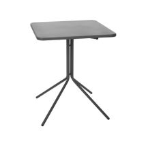 Mesa Plegable X99001620 Gris Oscuro 58 X 58 X 70 Cm - Ambiance