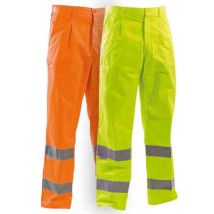 Hose Hohe Sichtbarkeit Größe L - Farbe Gelb