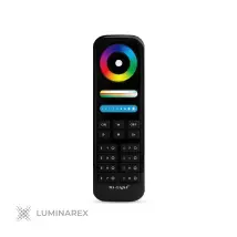Telecomando Led Rgb + Cct - 8 Zone - Nero - Fut089b - Milight