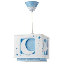 Lampadario Sospensione Luna Blu