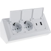Presa Chilitec 250v 16a Usb-a E Usb-c