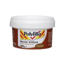 Sellador Vidriero Polyfilla 500 G Marrón Polyfilla