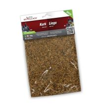 Liège grain moyen 50g – Décoration de Noël – Village de Noël – Quantité par pack, Poids, Longueur