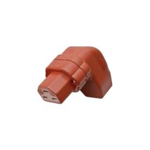 Kalthoff 444003 Connettore Di Alimentazione 444 Presa Angolata Tot Poli: 2 + Pe 16 A Rosso 1 Pz.
