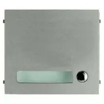 Aiphone – GF-1P Front Panel for Intercom Systems – Die-Casting Metal Alloy – Customizable Finishes