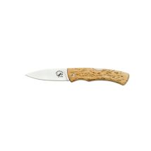 Couteau Salamandra Mango Bouleau Frisé, Taille Totale 20 Cm, Lame En Acier 8,2 Cm, Épaisseur 2,8 Mm, Poids 100 Grammes, 130121