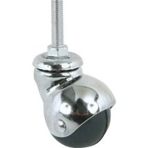 Möbelrolle Art. 165b Avo 50 Mm - Gewinde M8 - Tragfähigkeit 40
