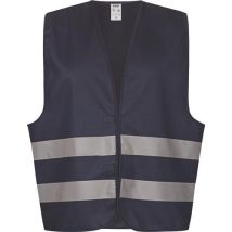 Safestyle - Chaleco Alta Visibilidad Skarde Talla Univ.azul Marino Perímetro Pecho Aprox.130cm En 17353 Tipo B3