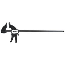 Terrassen Spannzwinge – 830mm – 270mm – 380mm – Hartkunststoff/Stahl – aufsteckbare Kunststoff-Backen