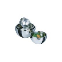 Saladier Isotherme - Gsw - 30 Cm - Acier Inoxydable - 5,50 L - Couvercle Étanche - Double Paroi