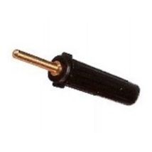 Banana Macho 2mm Color Negro 6a/60vdc