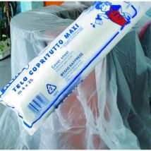 Telo Copritutto Polietilene Alta Densità 4x25m – 570g – 6 micron – 20 pezzi – Elepacking