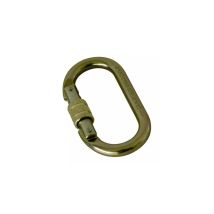 Tractel – M10 Steel Carabiner – Robust Manual Locking Connector – EN 362 Compliant – ø 18 mm Opening Diameter