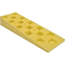 Kunststoffkeil Gelb 150mm 6 Stück UV-beständig Scharfe Sägezähne PRIMO
