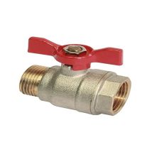 Ayor - Somatherm Per Te - Valvola A Sfera - Maschio/femmina 12/17 - Farfalla Joystick - Flusso Ottimale Con Il Passaggio Totale