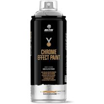 Pintura en aerosol acrílica plata cromo 400 ml – Acabado brillante y duradero – Ideal para bricolaje y mejoras en el hogar
